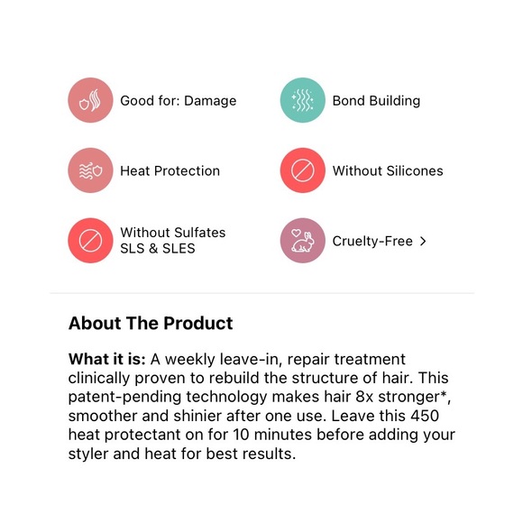 NWT Living Proof Triple Bond Complex Leave-In Hair Treatment Mini - Picture 6 of 7